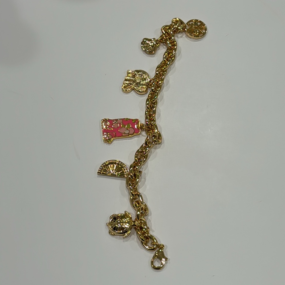 Lilly Pulitzer charm bracelet